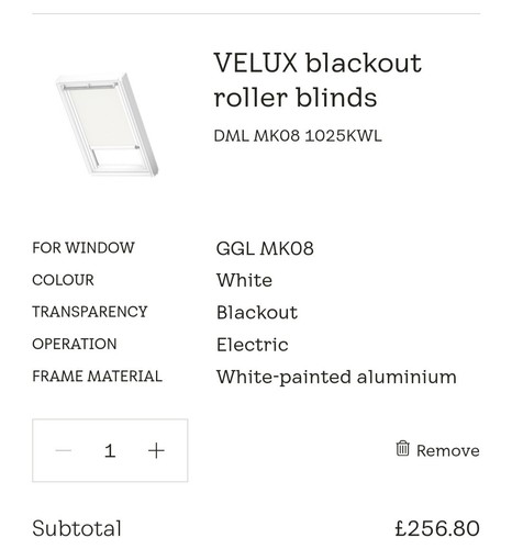 Velux dml mk08 electric - dml,