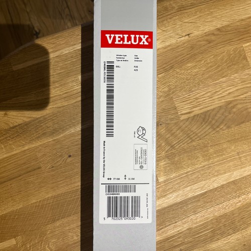 Velux blind dkl p25 white - velux,